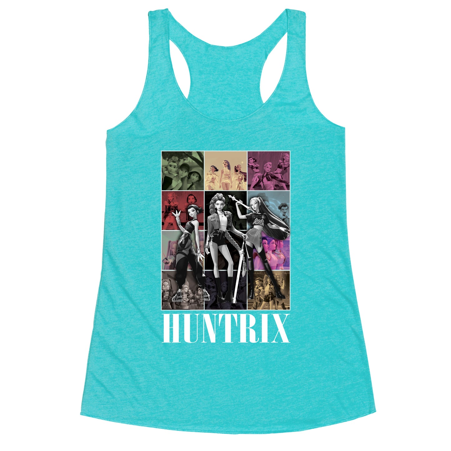 Huntrix Kpop Demon Hunters Racerback Tank
