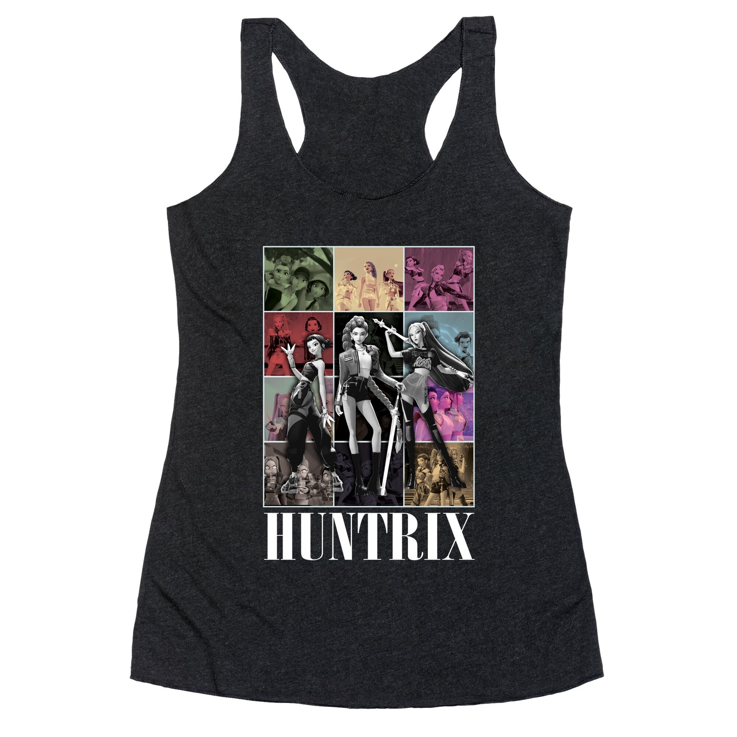 Huntrix Kpop Demon Hunters Racerback Tank