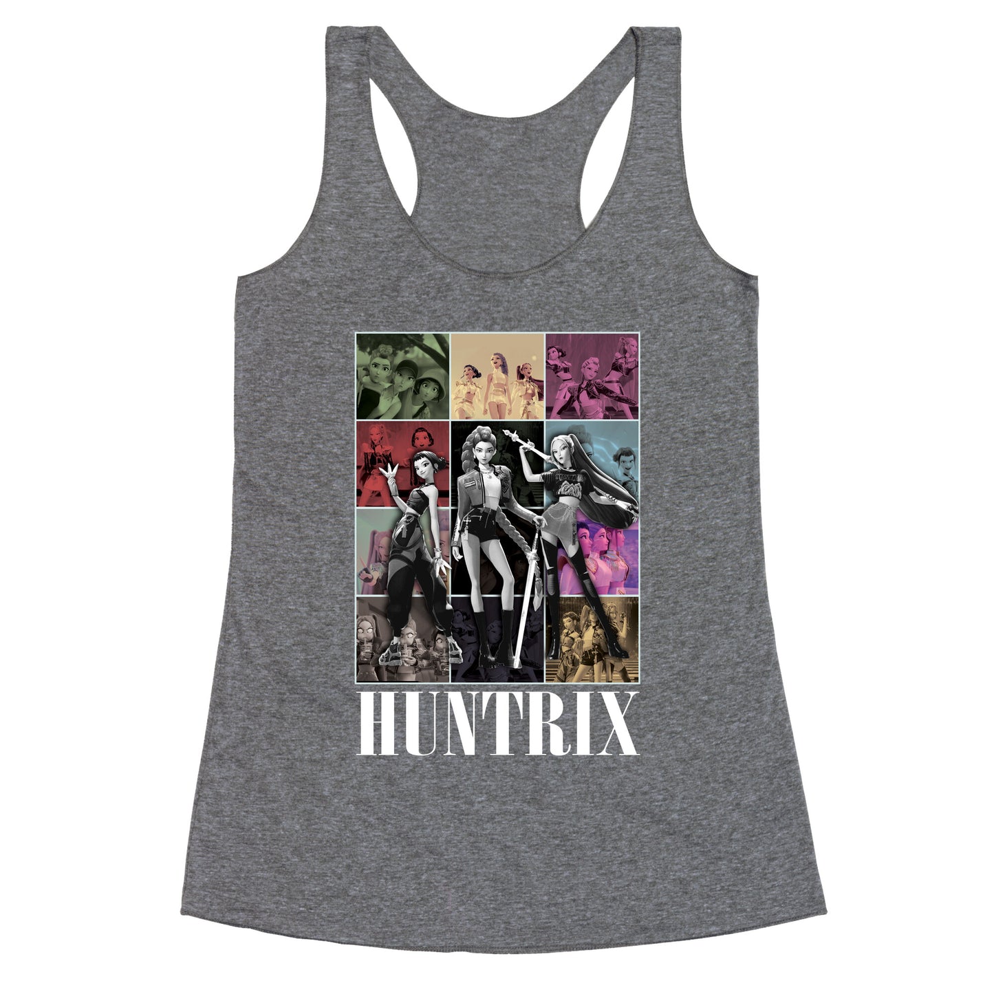 Huntrix Kpop Demon Hunters Racerback Tank