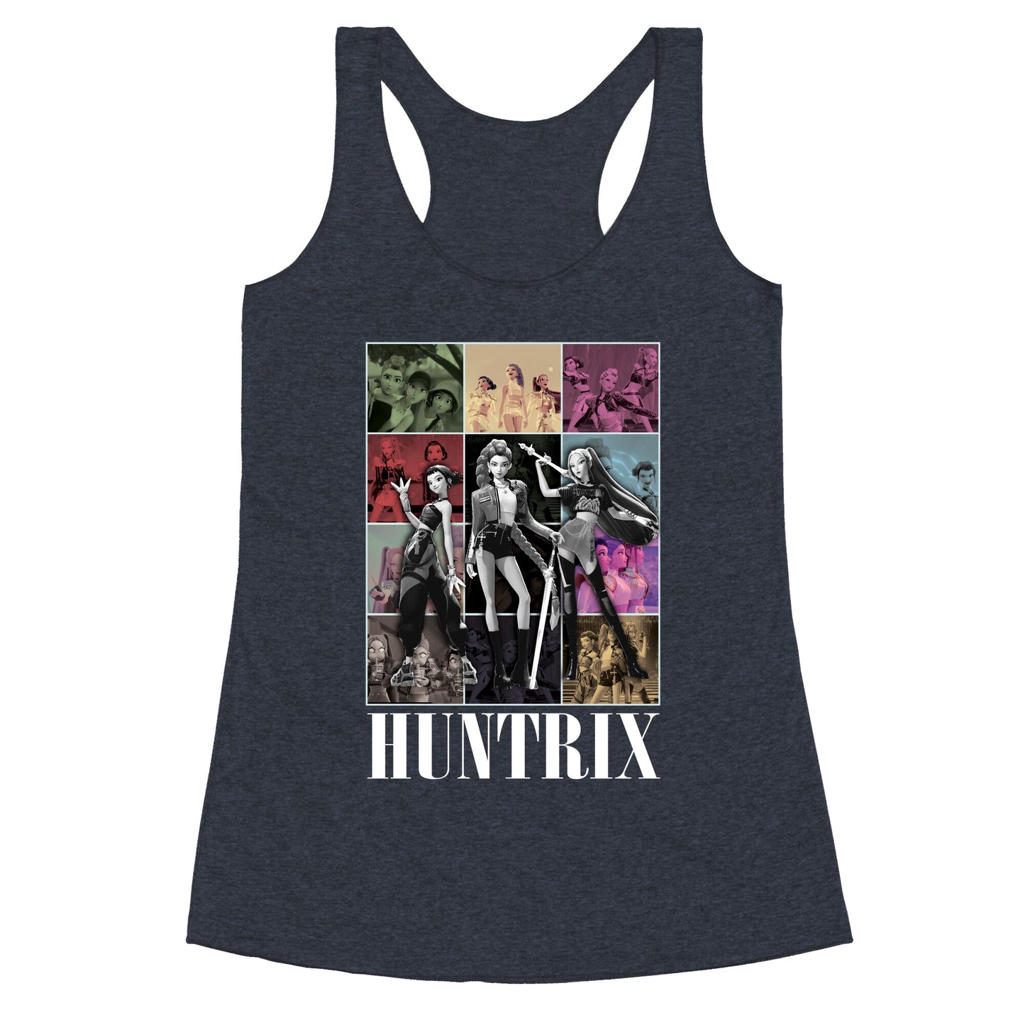 Huntrix Kpop Demon Hunters Racerback Tank