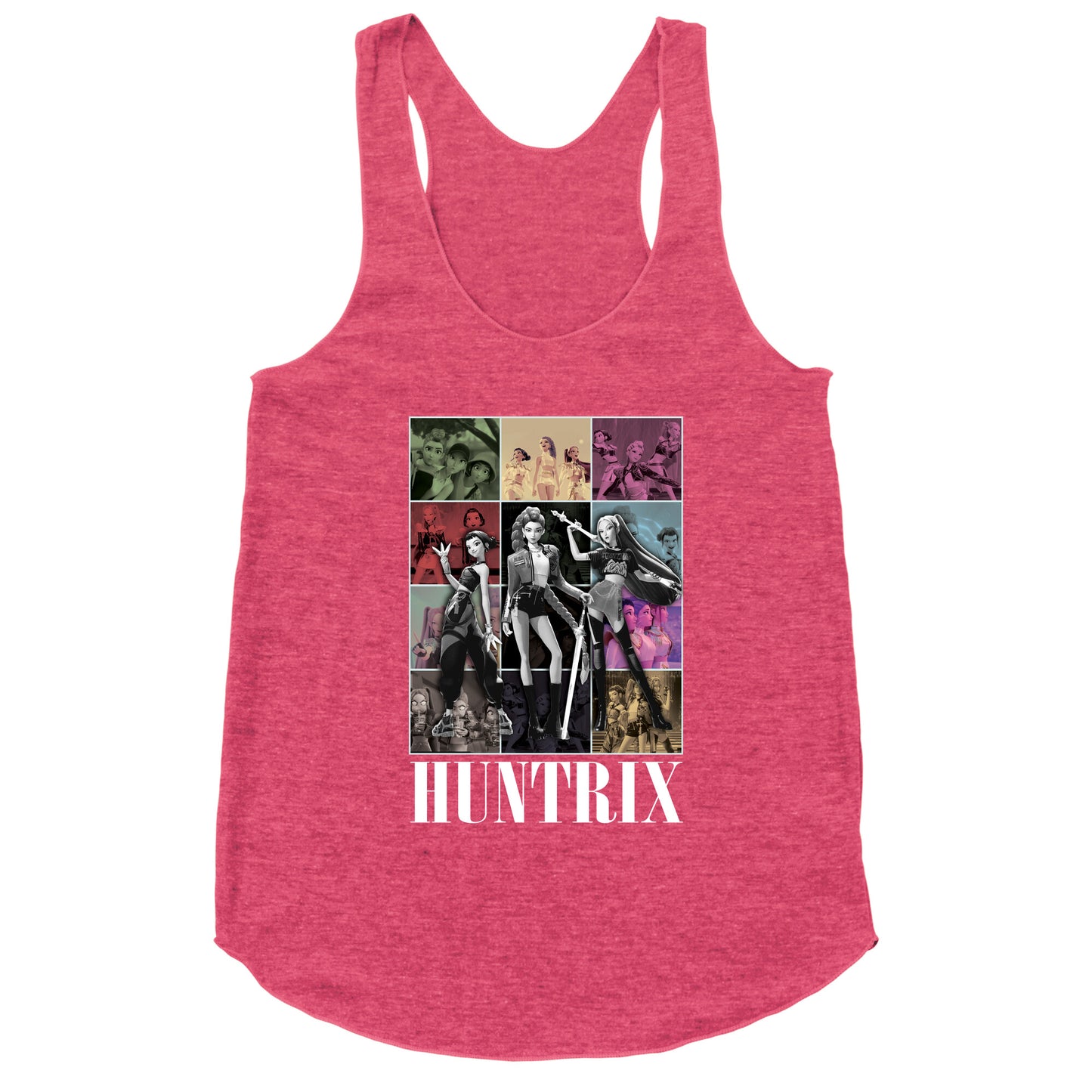 Huntrix Kpop Demon Hunters Racerback Tank