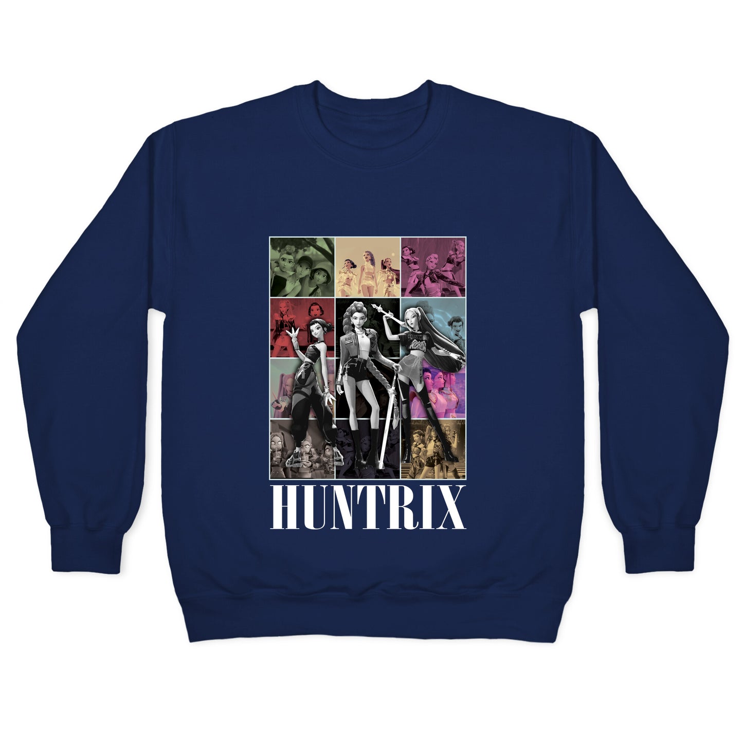 Huntrix Kpop Demon Hunters Crewneck Sweatshirt