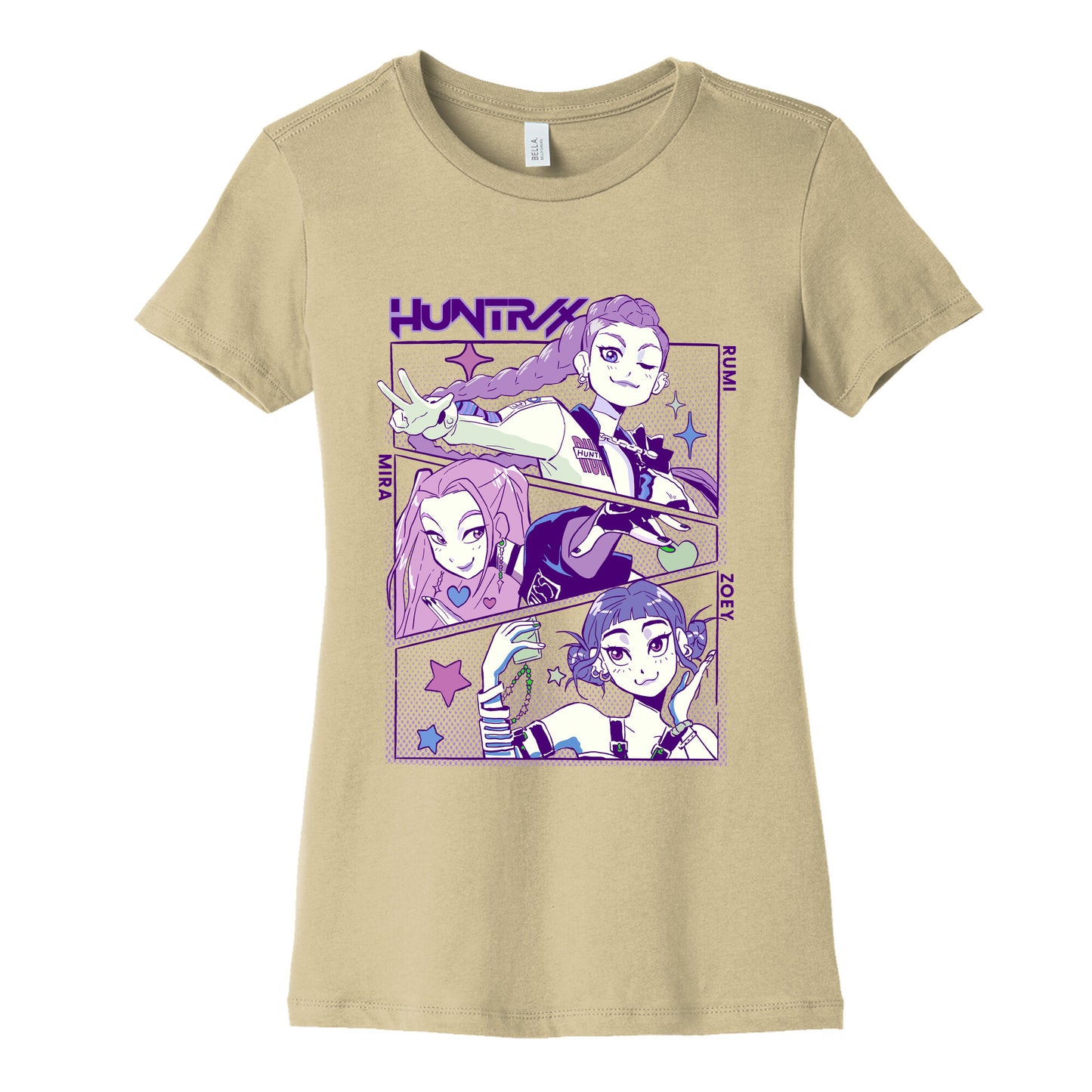 Huntrix Kpop Womens Cotton Tee