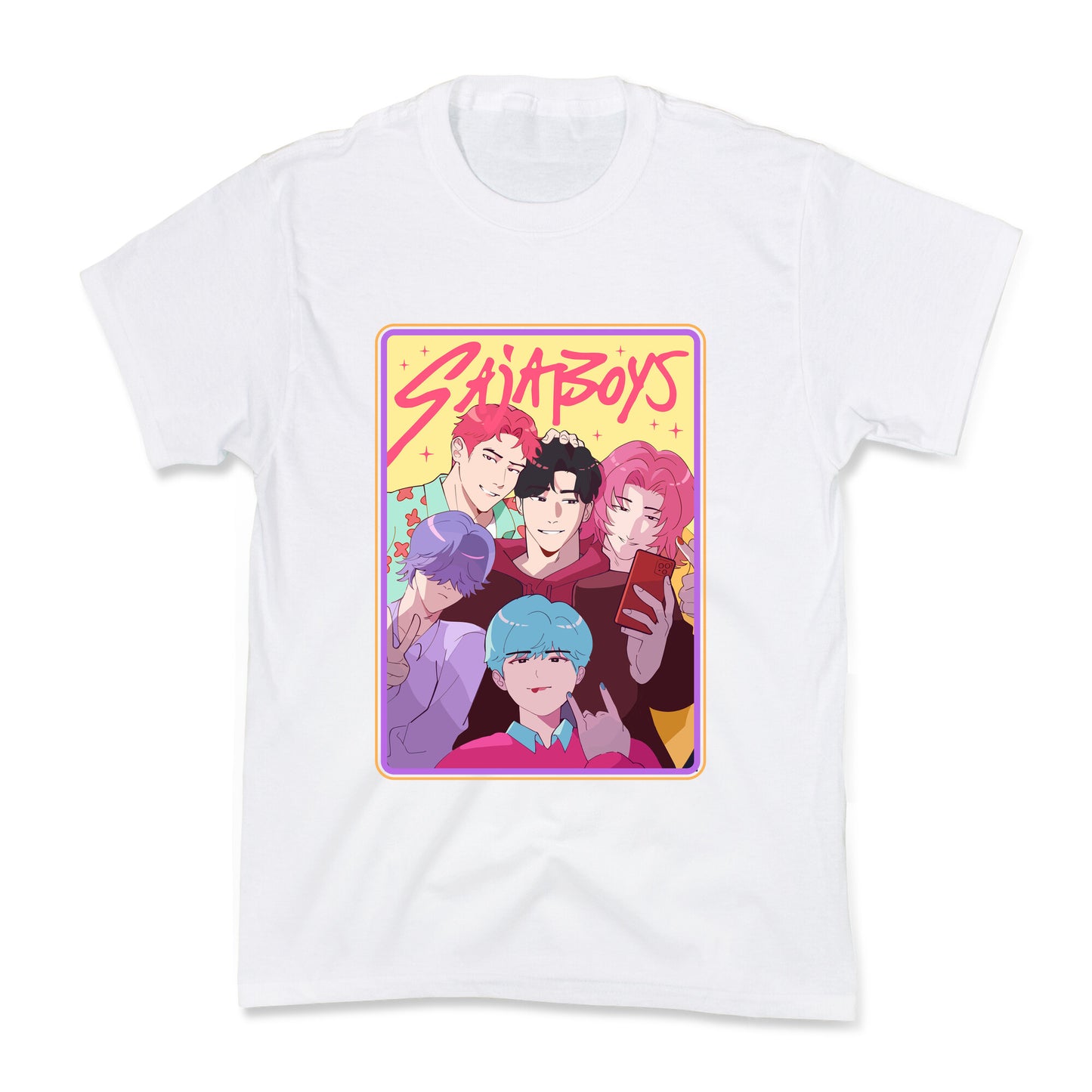 Sajaboys Kpop Demon Hunters Kids Tee