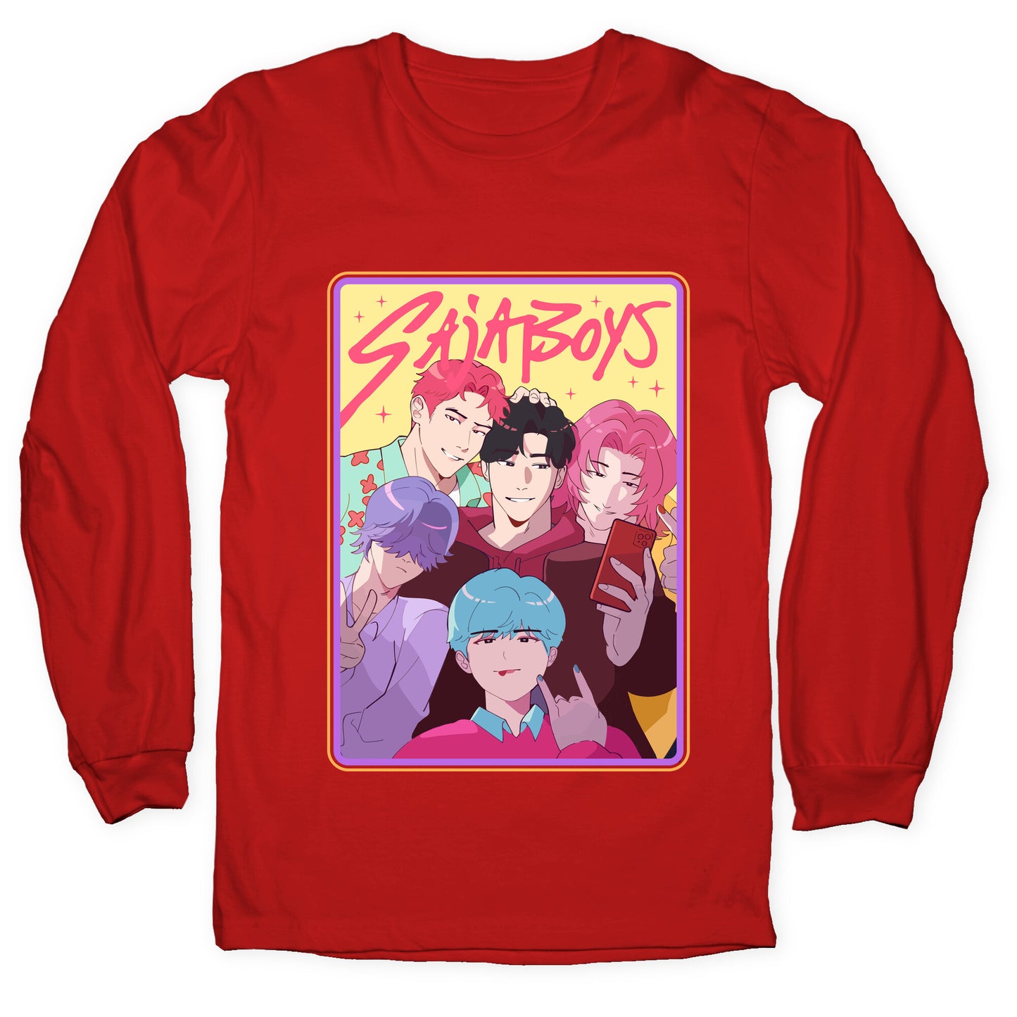 Sajaboys Kpop Demon Hunters Longsleeve Tee