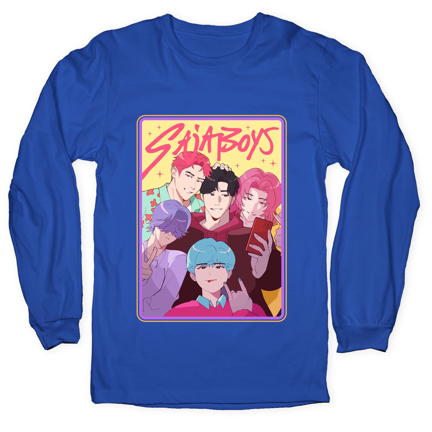 Sajaboys Kpop Demon Hunters Longsleeve Tee