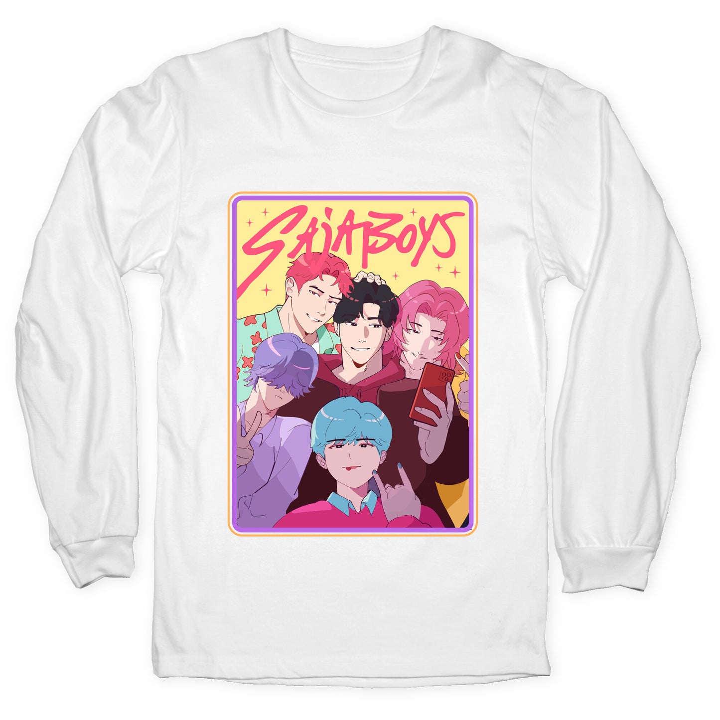 Sajaboys Kpop Demon Hunters Longsleeve Tee