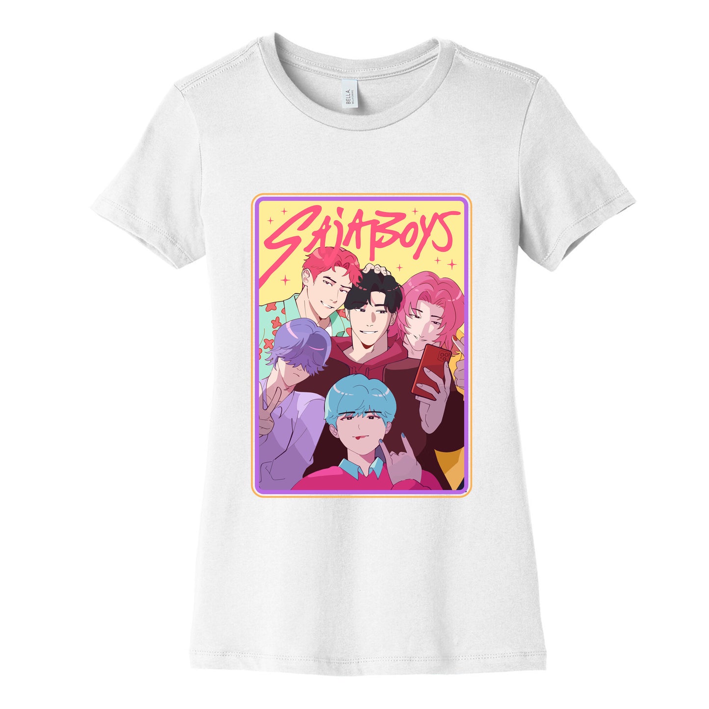 Sajaboys Kpop Demon Hunters Womens Cotton Tee