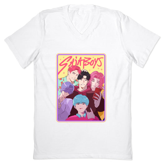 Sajaboys Kpop Demon Hunters V-Neck