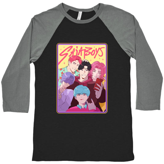 Sajaboys Kpop Demon Hunters Baseball Tee