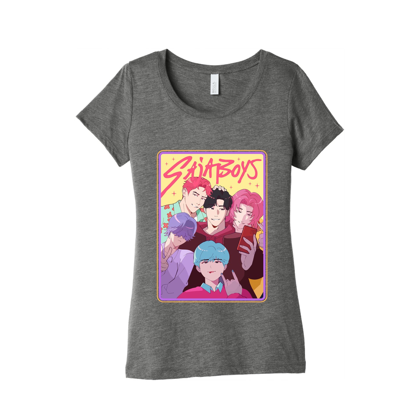 Sajaboys Kpop Demon Hunters Womens Triblend Tee