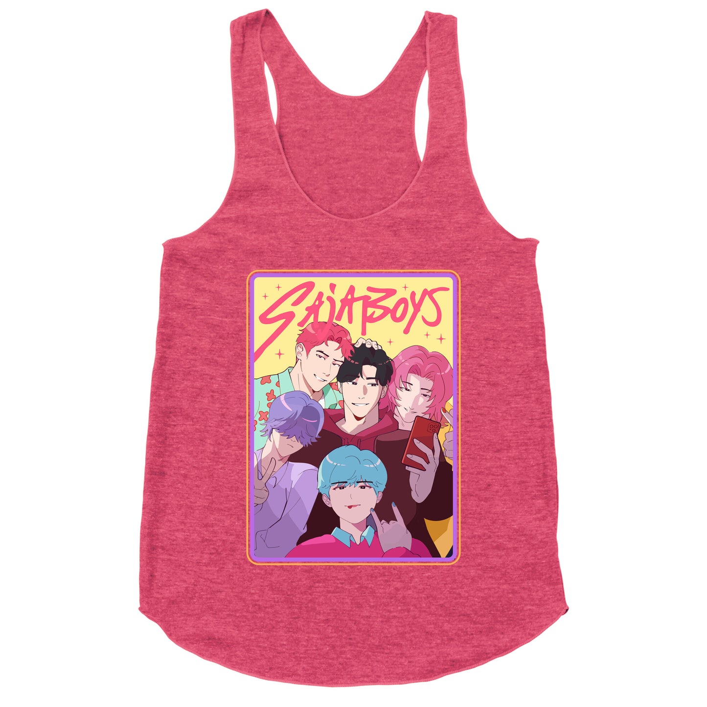 Sajaboys Kpop Demon Hunters Racerback Tank