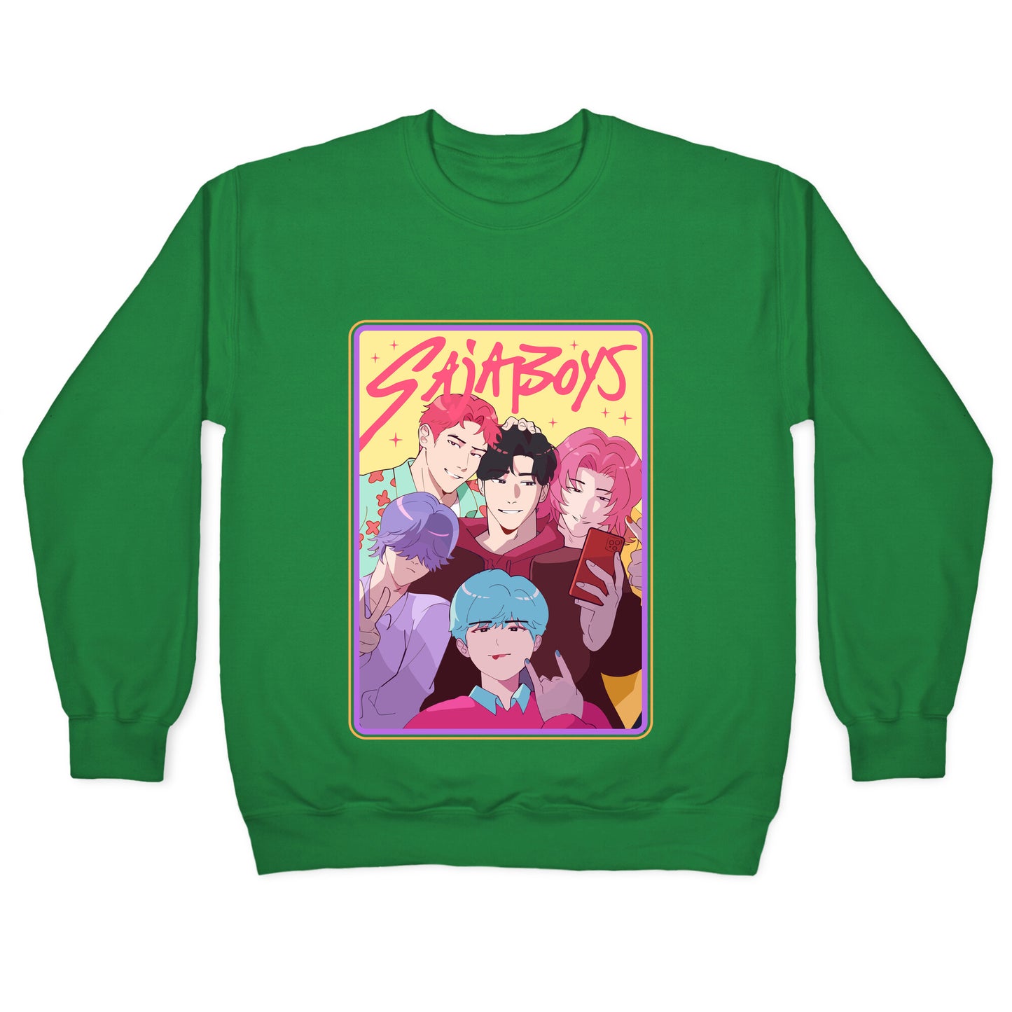 Sajaboys Kpop Demon Hunters Crewneck Sweatshirt