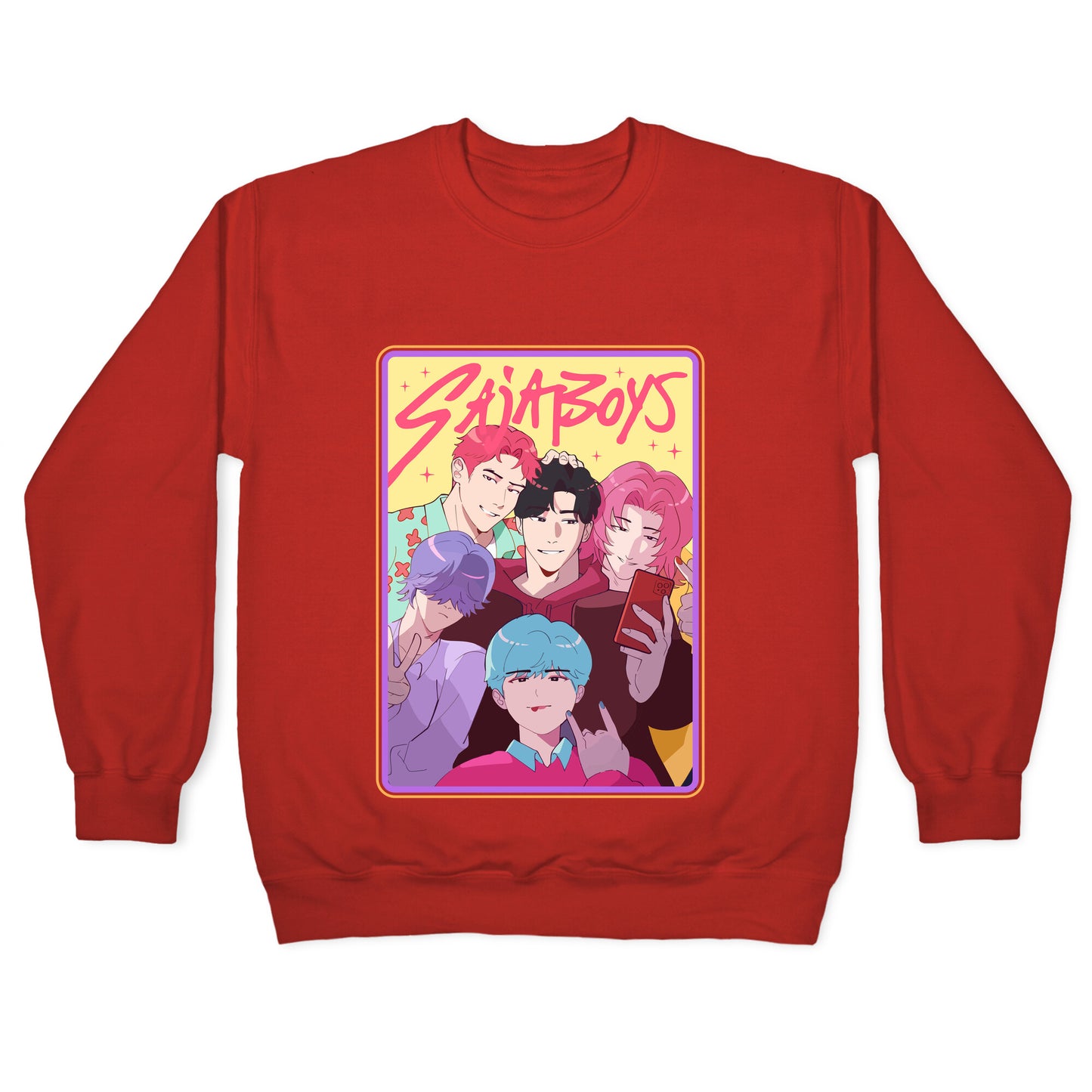 Sajaboys Kpop Demon Hunters Crewneck Sweatshirt