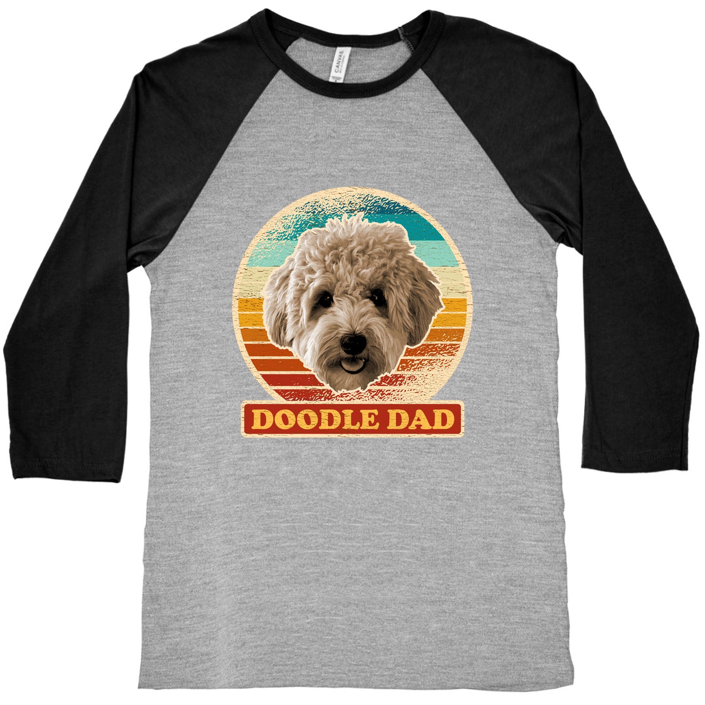 Doodle Dad Baseball Tee