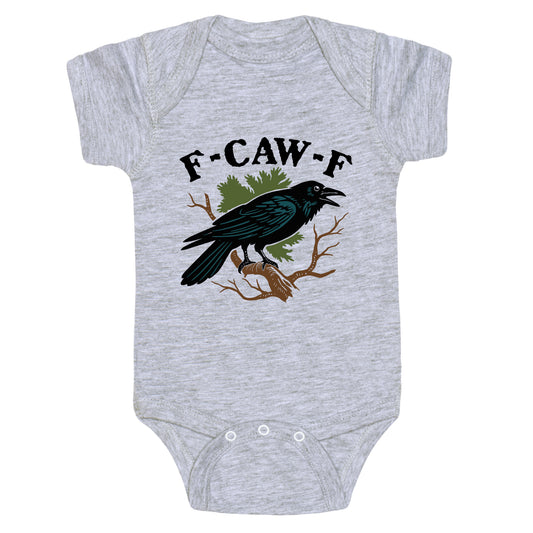 F Caw F Baby One-Piece