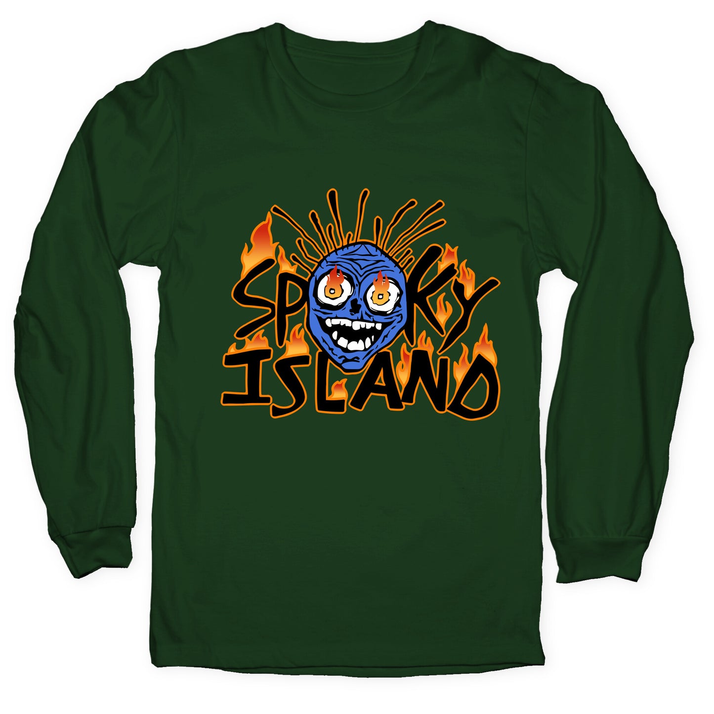 Spooky Island Longsleeve Tee