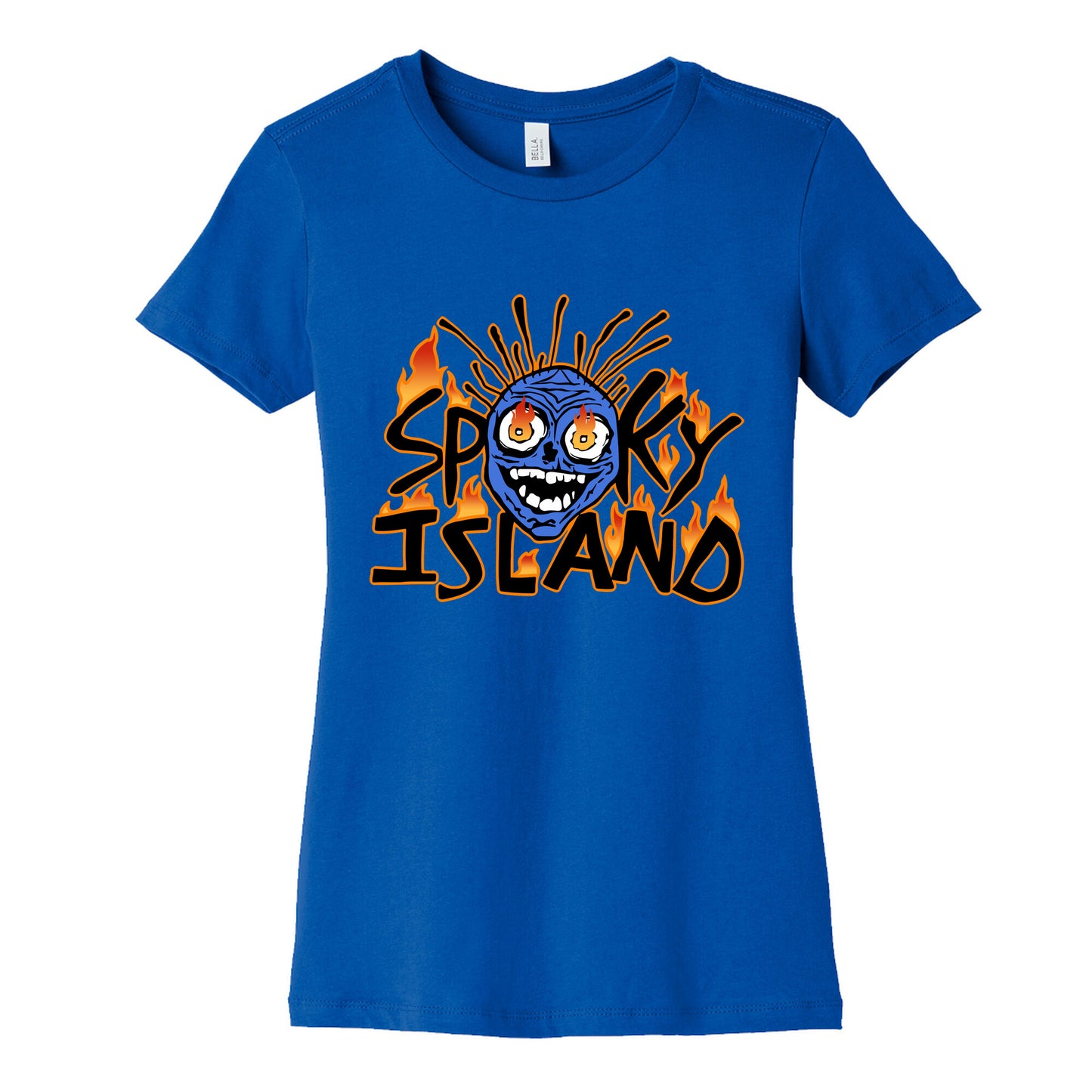 Spooky Island Womens Cotton Tee
