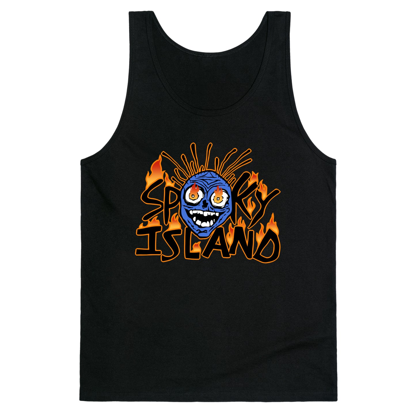 Spooky Island Tank Top