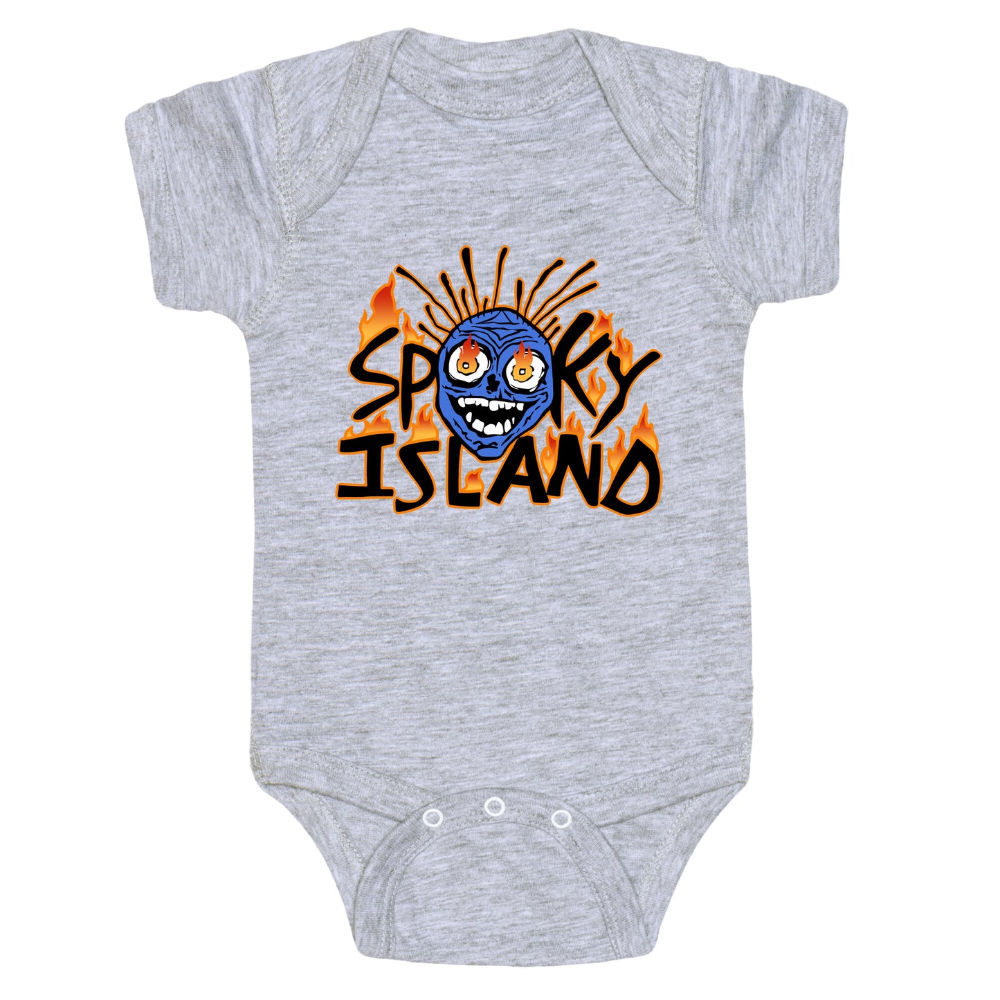 Spooky Island Baby One-Piece