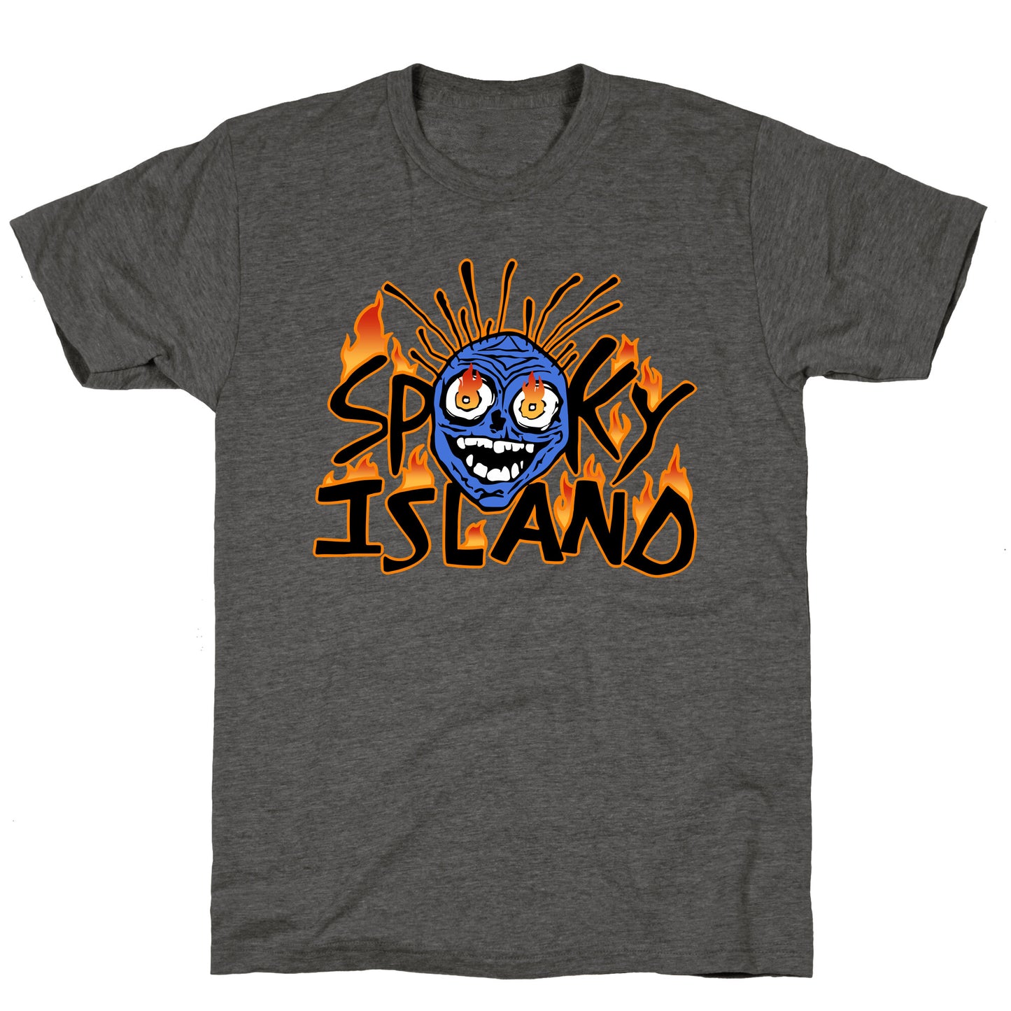 Spooky Island Unisex Triblend Tee