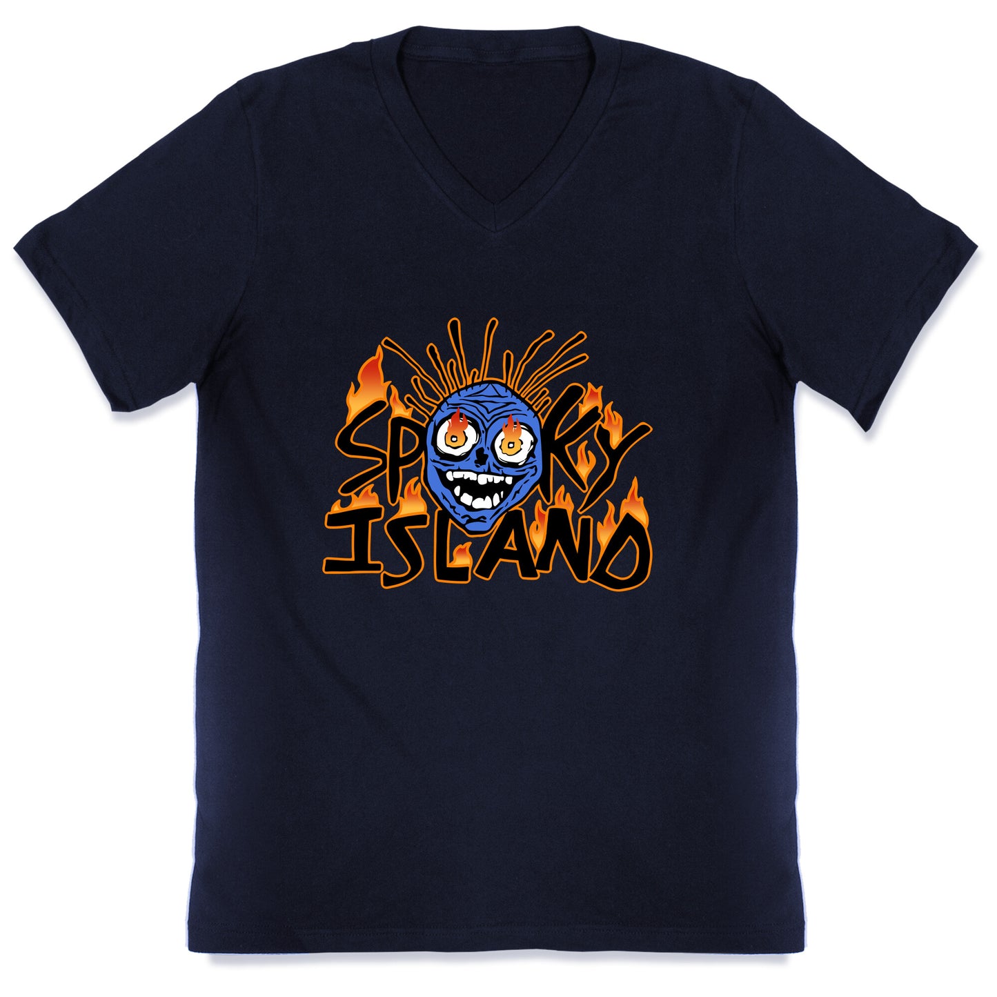 Spooky Island V-Neck