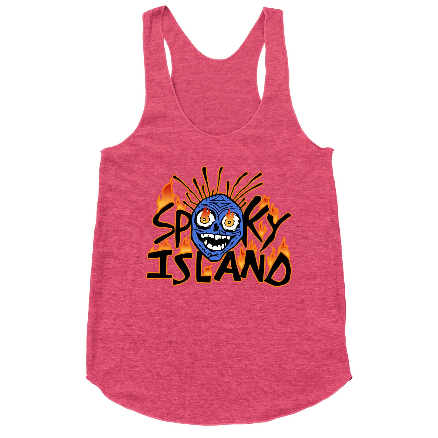 Spooky Island Racerback Tank