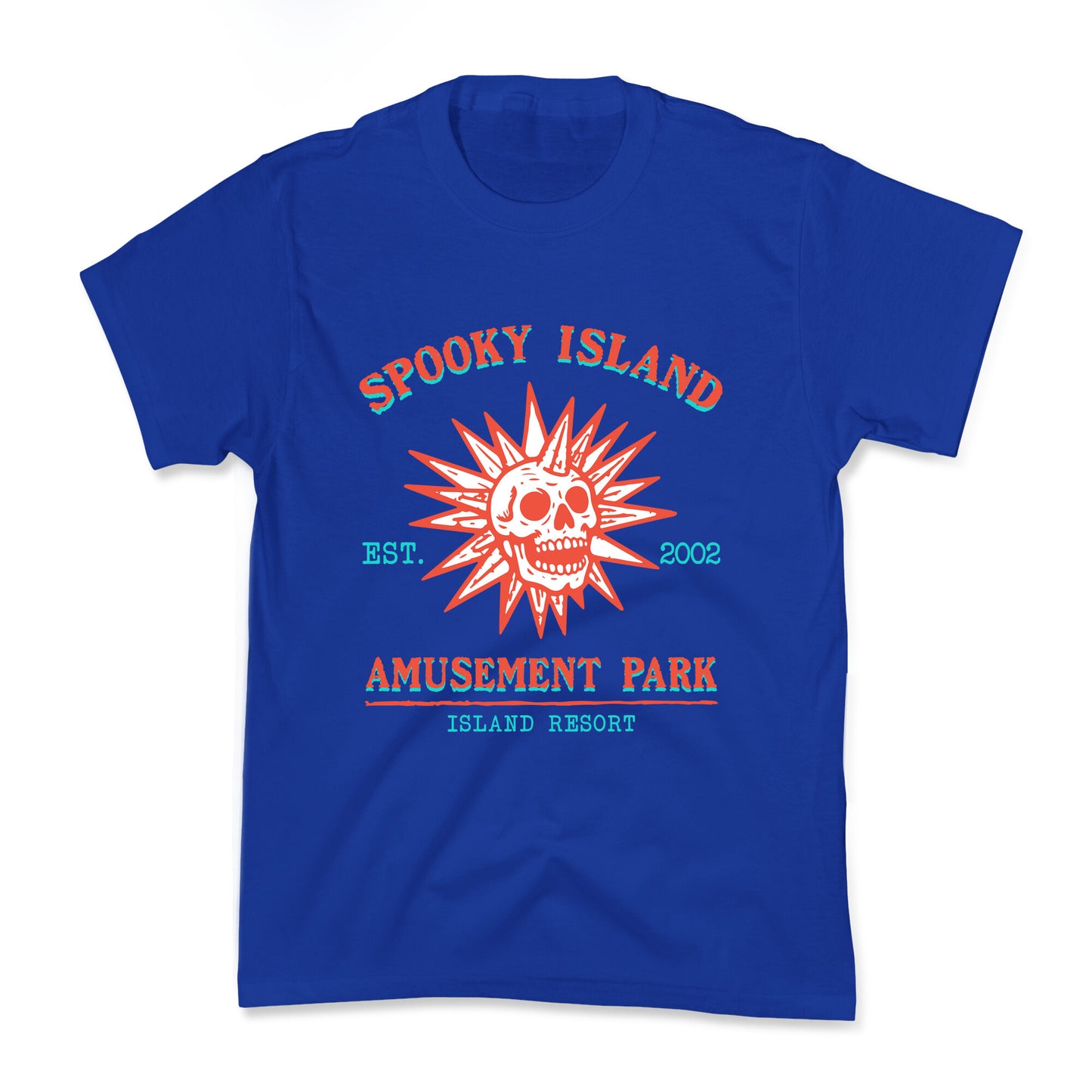 Spooky Island Retro Kids Tee