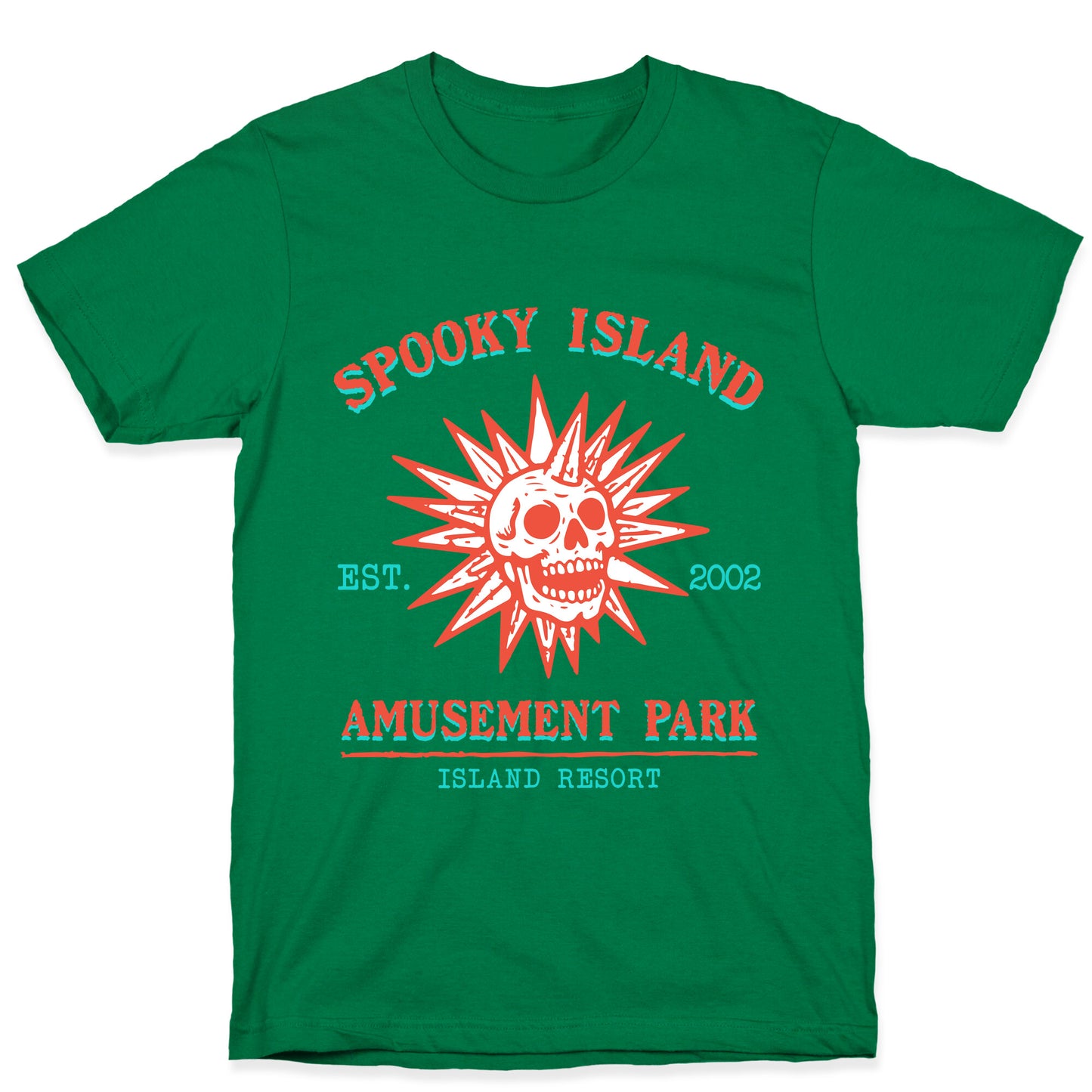 Spooky Island Retro T-Shirt