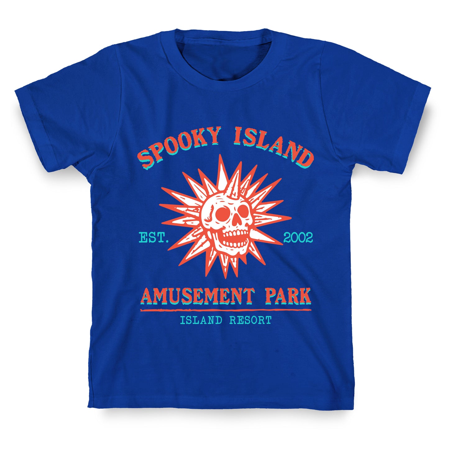 Spooky Island Retro T-Shirt