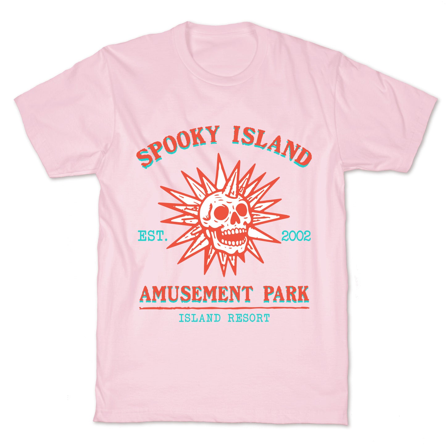 Spooky Island Retro T-Shirt