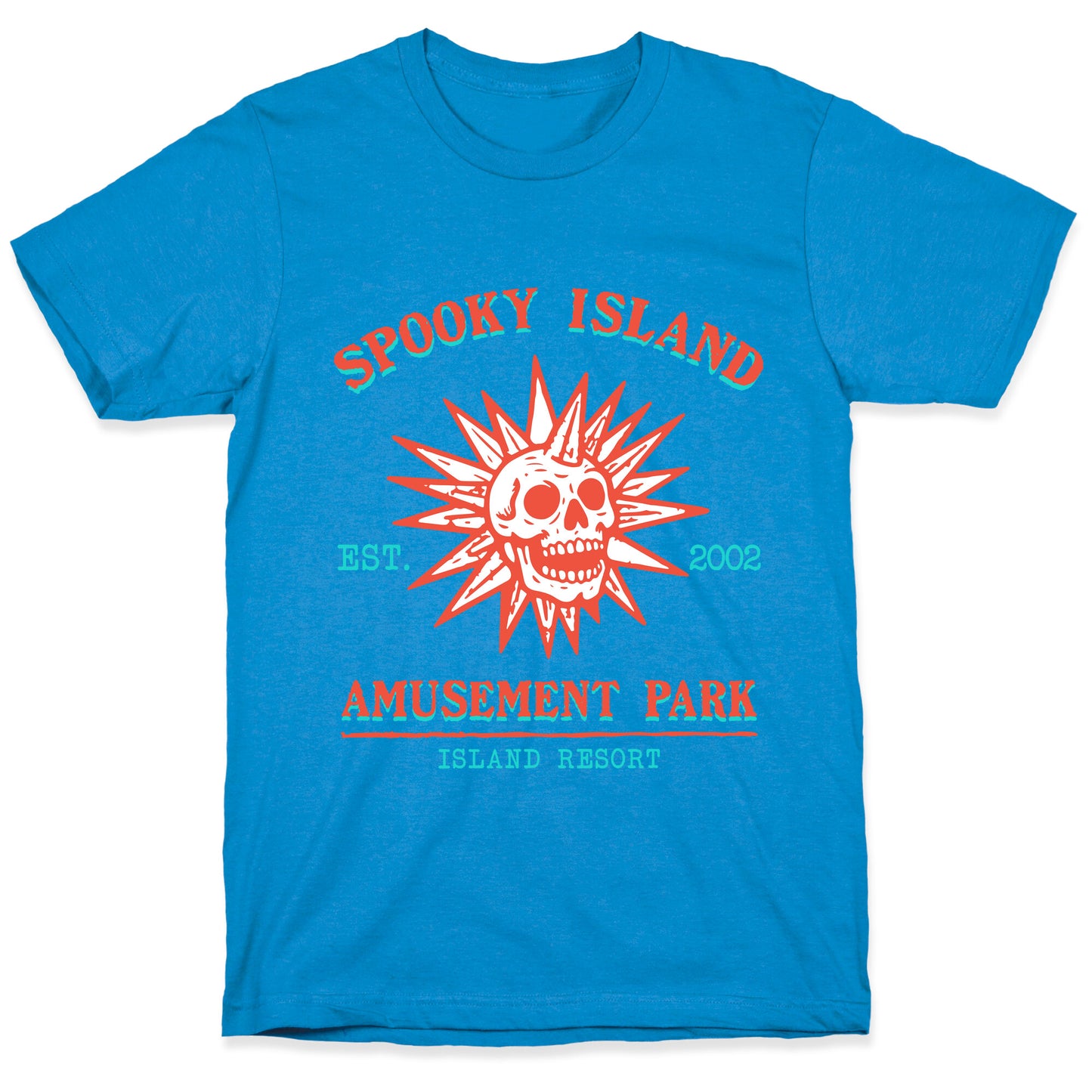 Spooky Island Retro T-Shirt