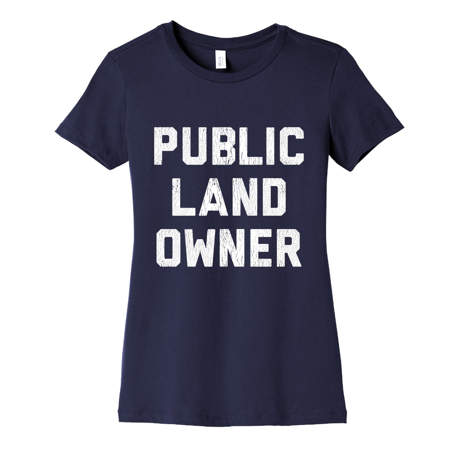 Public Land Owner Womens Cotton Tee