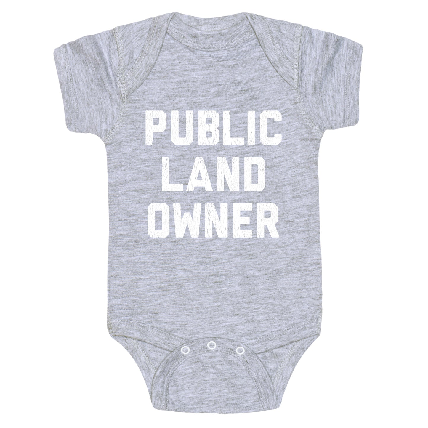 Public Land Owner Baby One-Piece