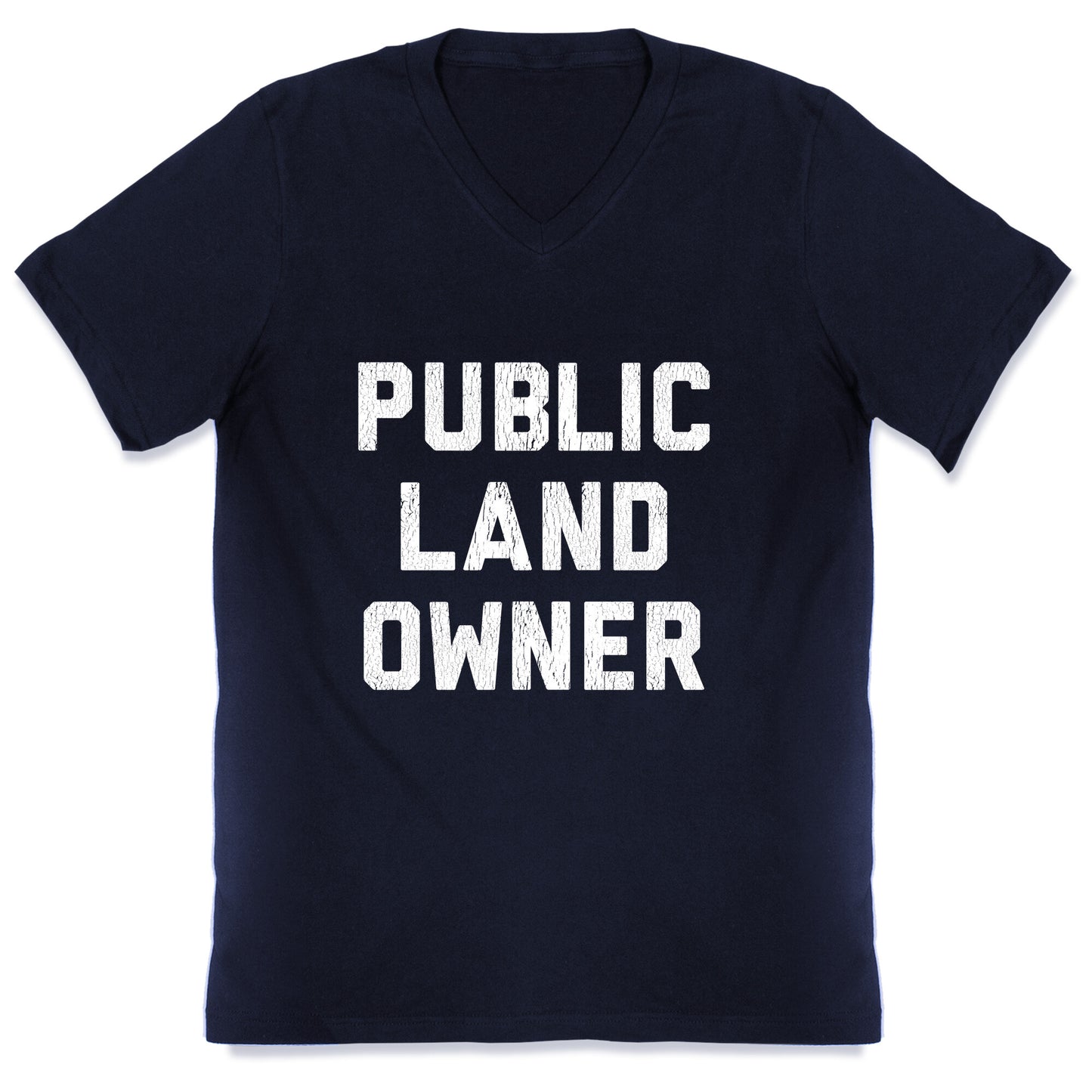 Public Land Owner V-Neck