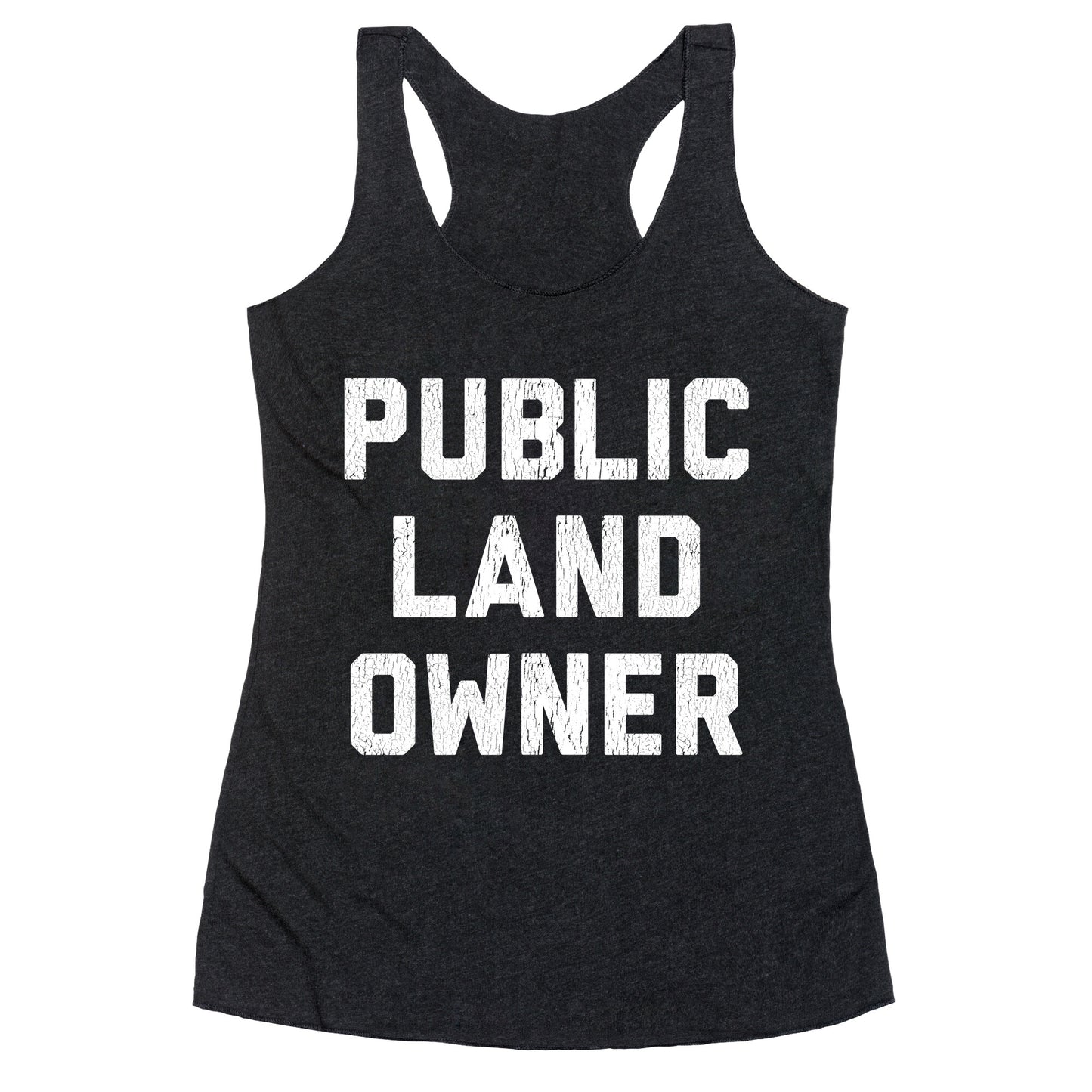 Public Land Owner Racerback Tank
