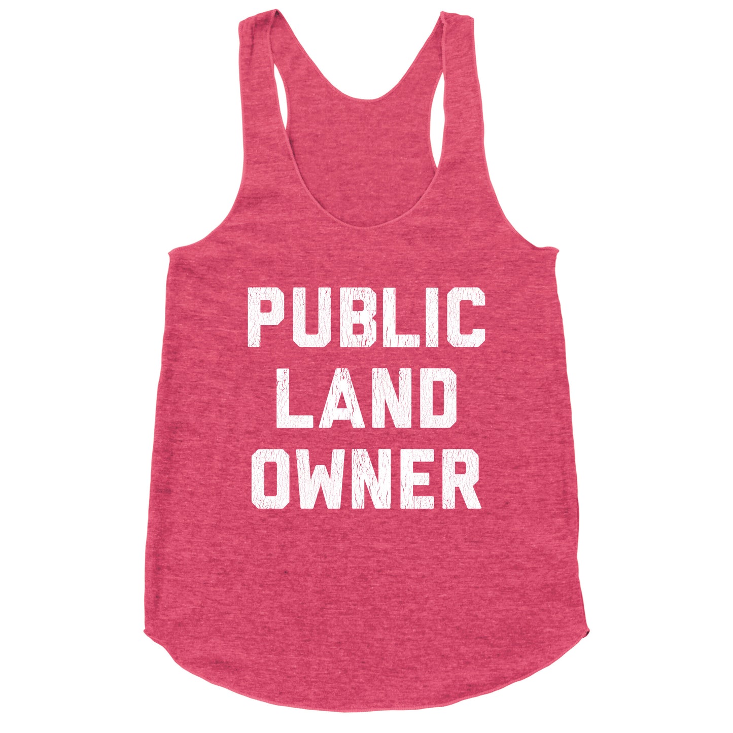 Public Land Owner Racerback Tank