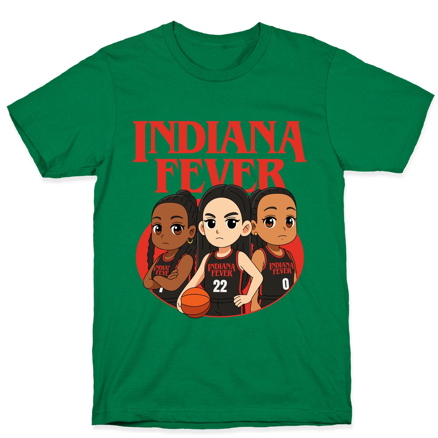 Indiana Fever Stranger Things T-Shirt