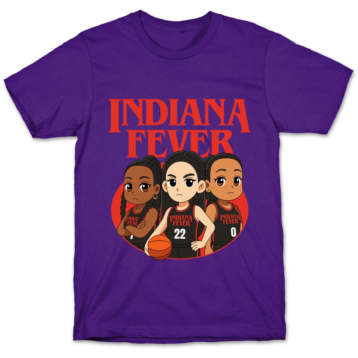 Indiana Fever Stranger Things T-Shirt