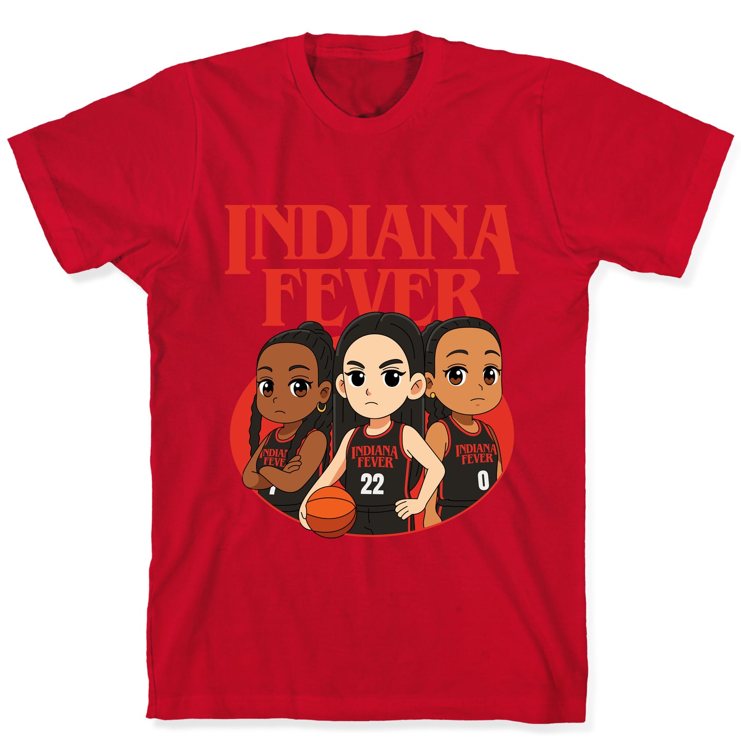 Indiana Fever Stranger Things T-Shirt