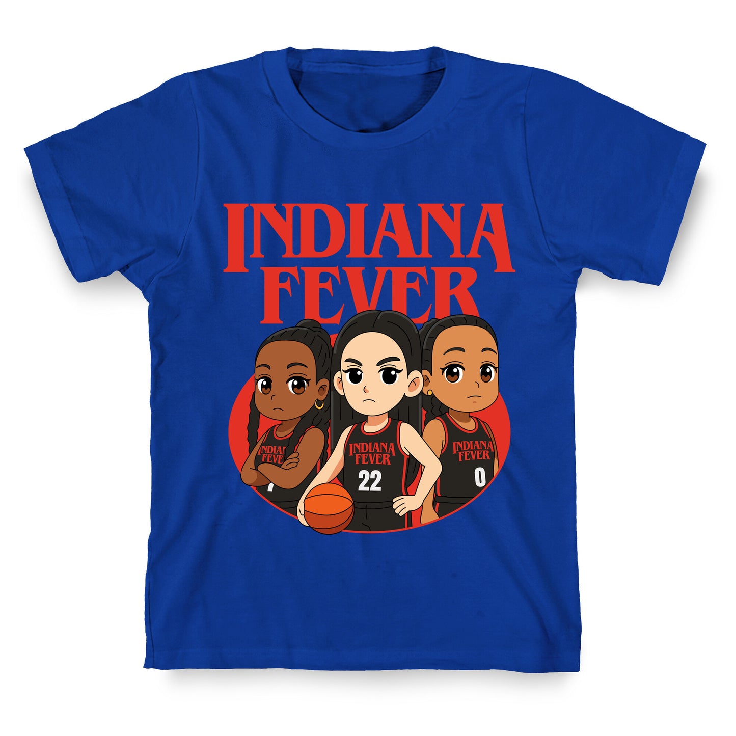 Indiana Fever Stranger Things T-Shirt