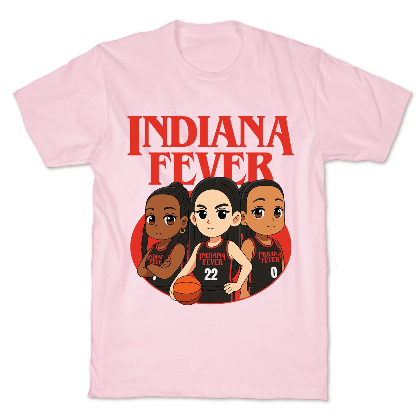 Indiana Fever Stranger Things T-Shirt