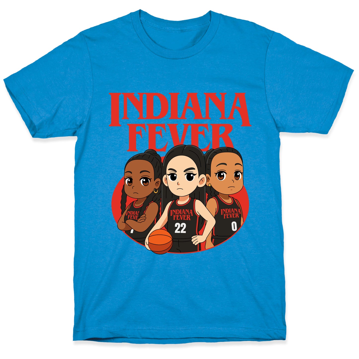 Indiana Fever Stranger Things T-Shirt