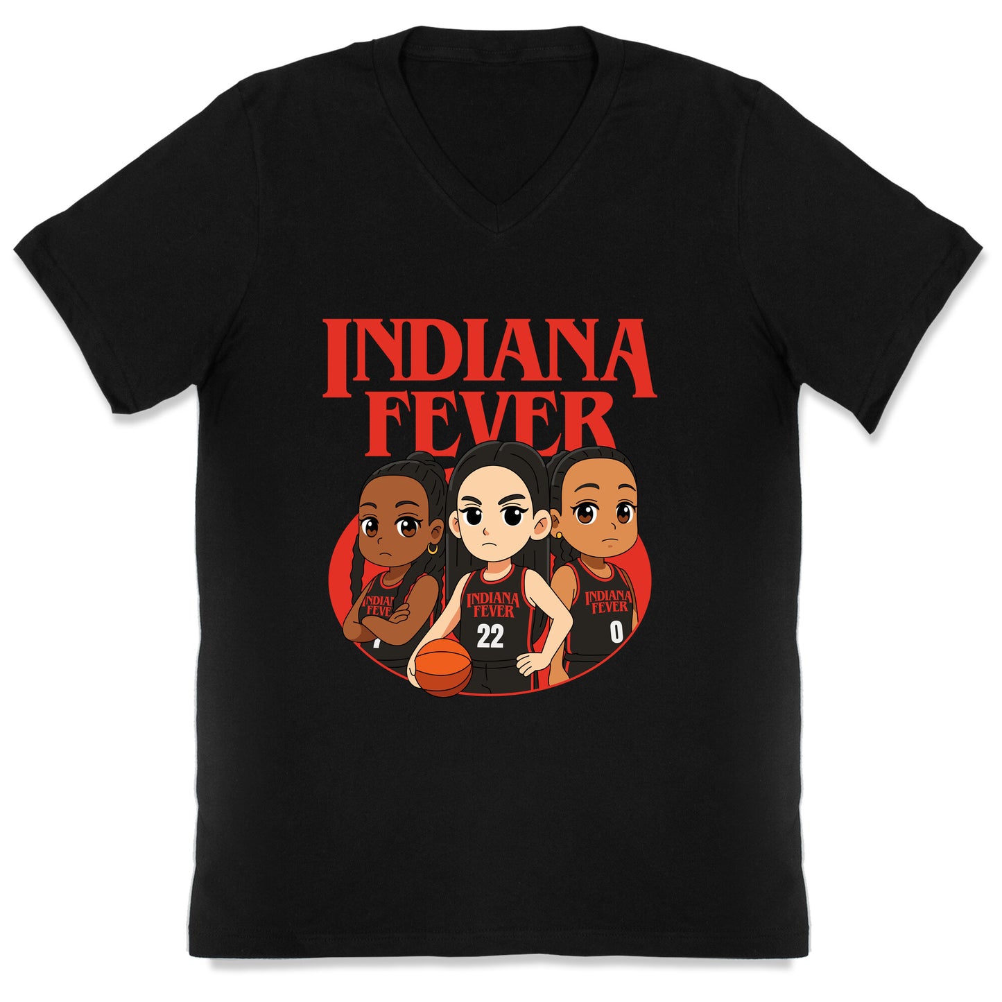 Indiana Fever Stranger Things V-Neck