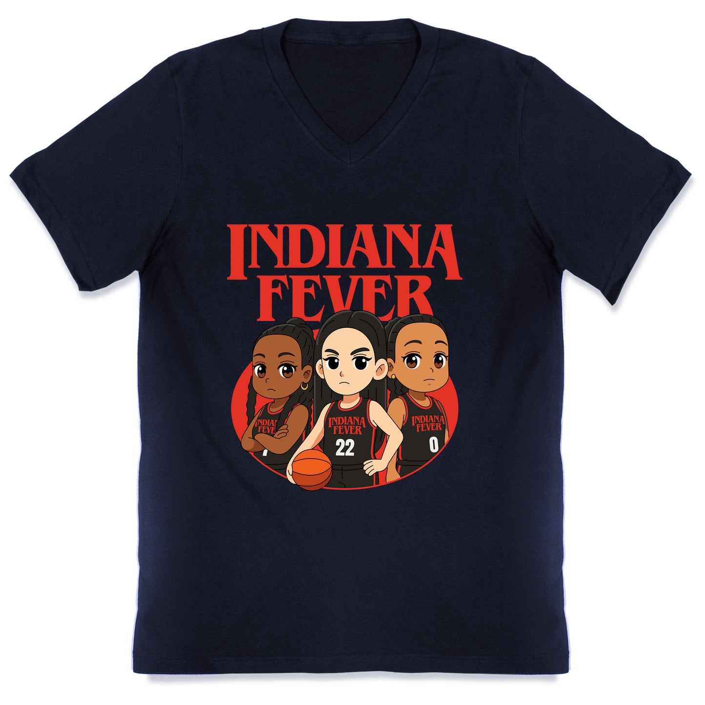Indiana Fever Stranger Things V-Neck
