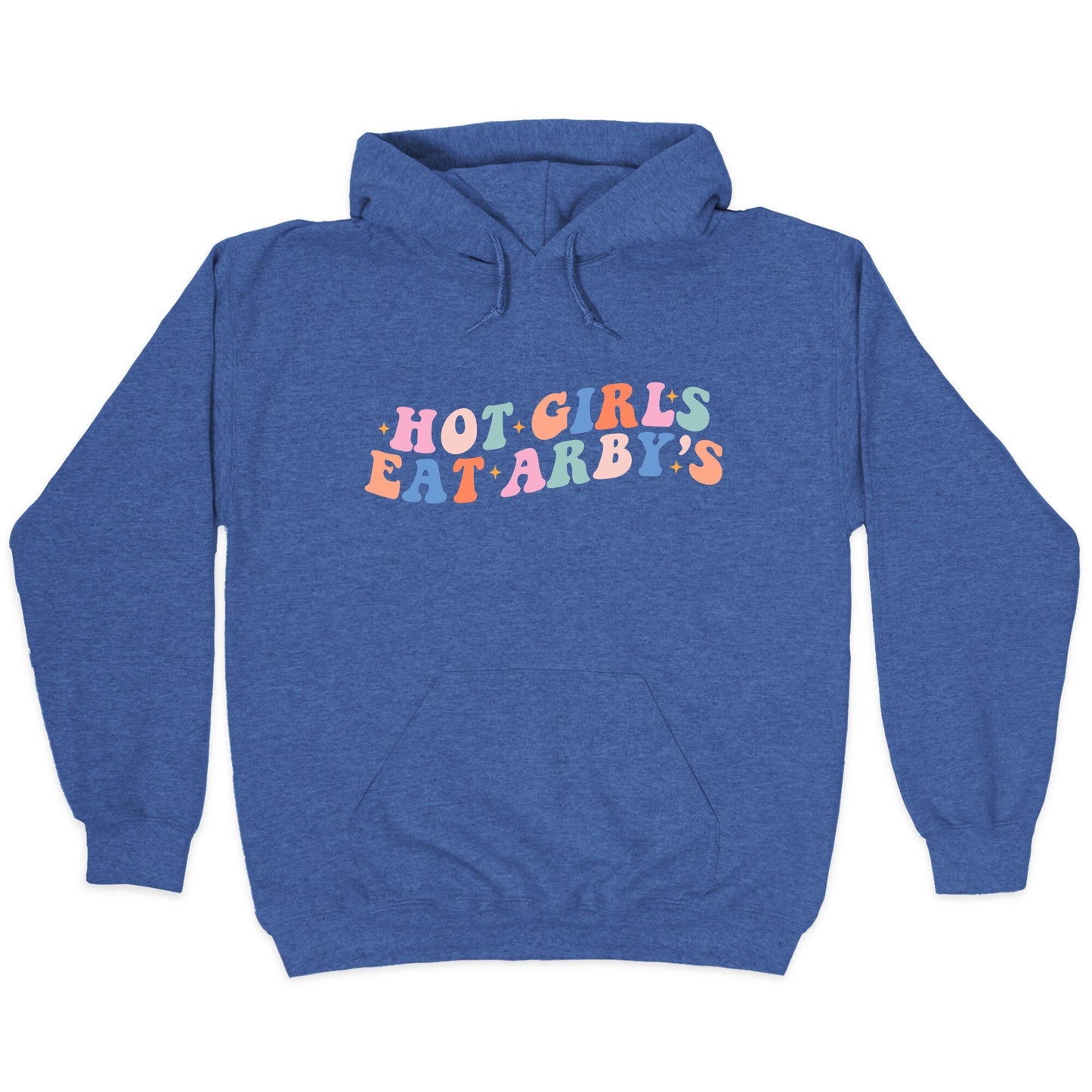 Hot Girls Eat Arbys Retro Hoodie