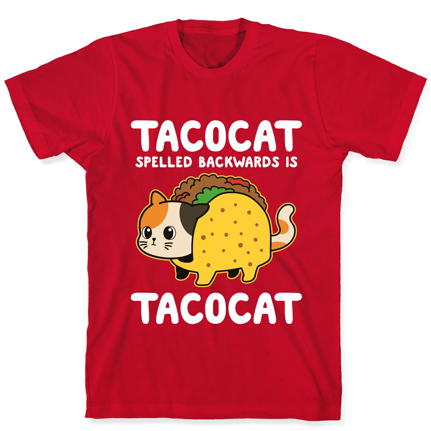 Tacocat Spelled Backwards T-Shirt