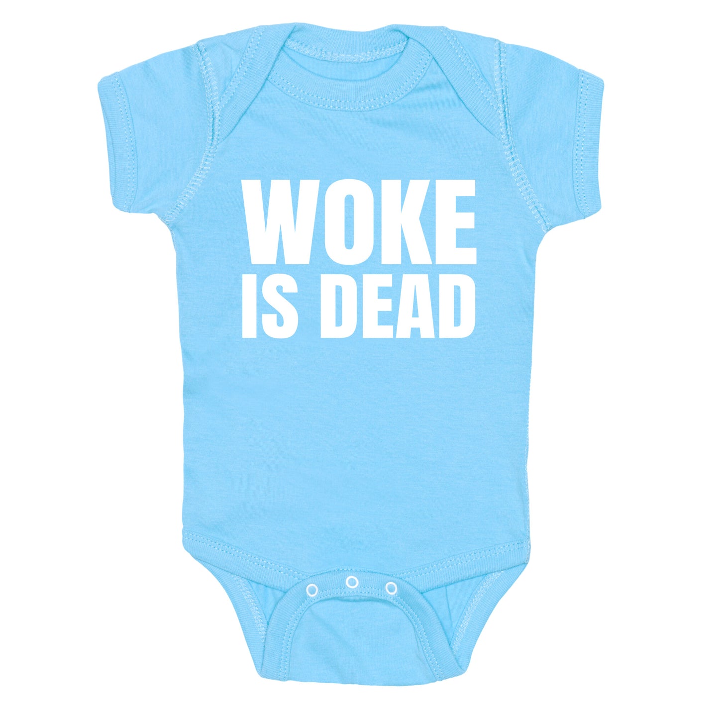 Woke Is Dead Cartman Baby One-Piece