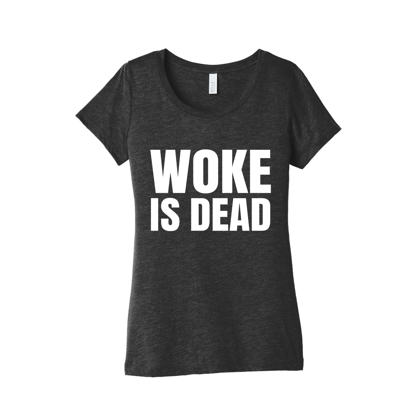 Woke Is Dead Cartman Womens Triblend Tee