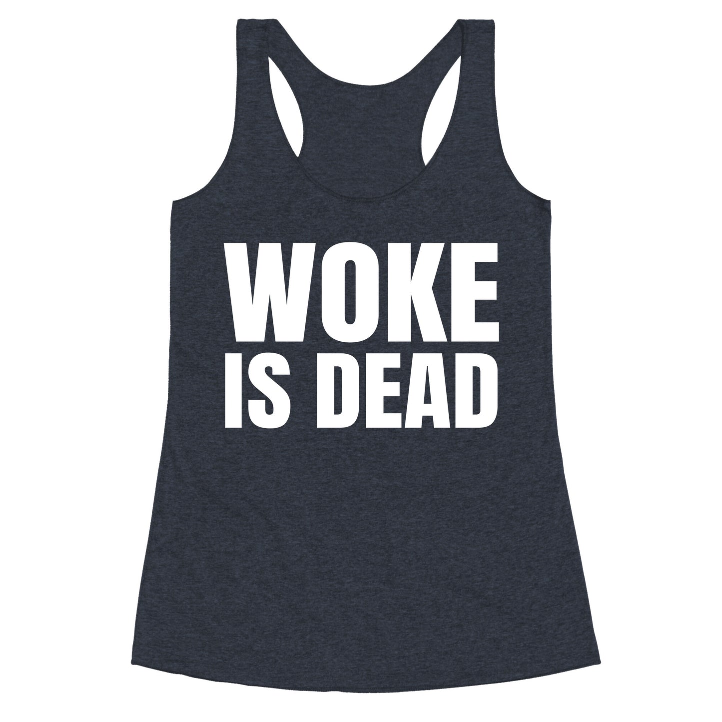 Woke Is Dead Cartman Racerback Tank